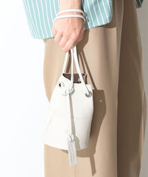 Demi-Luxe BEAMS | MARCO MASI / レザー ミニ バケツトートバッグ(トートバッグ)