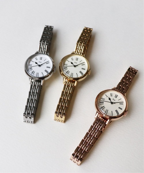 SEIKO レディース 時計 ゴールド ブラウン　HIROB HIROB 腕時計 SEIKO Exclusive SLOBE IENA x 別注 レディース