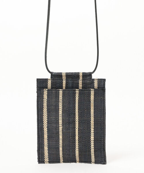 MAISON N.H PARIS（メゾンエヌアッシュパリ）の「MAISON N.H PARIS / ラフィア ミニショルダーバッグ（ショルダーバッグ・メンズ・その他1/イエロー/その他6/その他3/ブラック/その他5/その他/その他8/その他2/ブルー/その他7/その他4・ONE SIZE）」の14枚目の写真