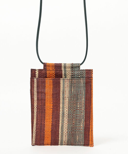 MAISON N.H PARIS（メゾンエヌアッシュパリ）の「MAISON N.H PARIS / ラフィア ミニショルダーバッグ（ショルダーバッグ・メンズ・その他1/イエロー/その他6/その他3/ブラック/その他5/その他/その他8/その他2/ブルー/その他7/その他4・ONE SIZE）」の21枚目の写真