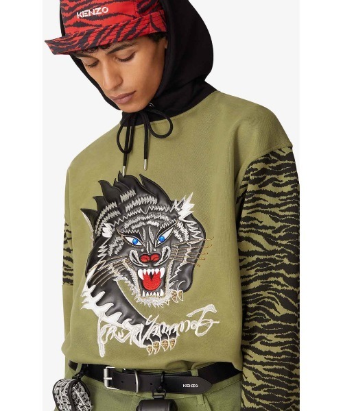 KENZO（ケンゾー）の「フード付きスウェットシャツ
