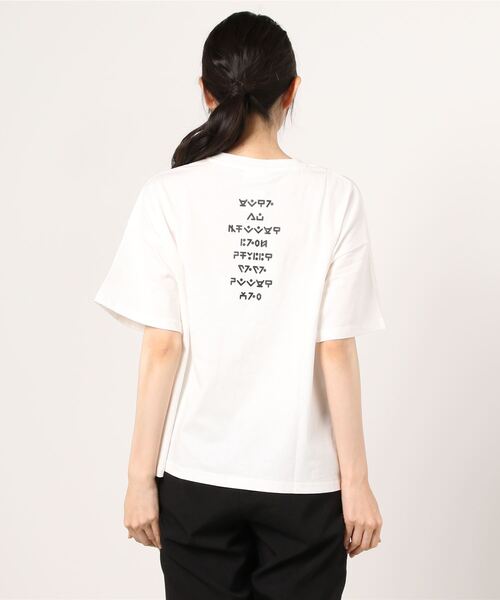 BT21（ビーティーイシビル）の「BT21◆ロゴプリントTシャツ（Tシャツ/カットソー・レディース・ホワイト/ブラック/ホワイト系その他/ブラック系その他・M）」の6枚目の写真