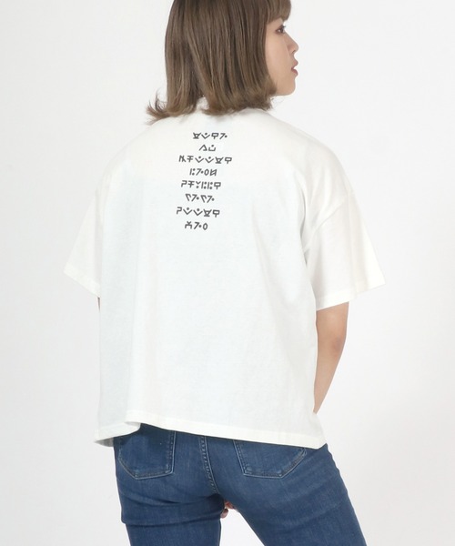 BT21（ビーティーイシビル）の「BT21◆ロゴプリントTシャツ（Tシャツ/カットソー・レディース・ホワイト/ブラック/ホワイト系その他/ブラック系その他・M）」の20枚目の写真