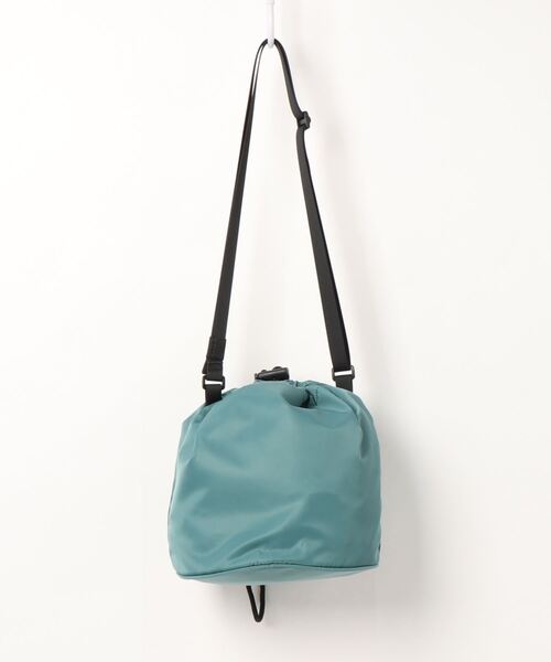 CAMP7（キャンプセブン）の「【CAMP7】ドロストショルダー（ショルダーバッグ・レディース・ブラック/グリーン・ONE SIZE）」の3枚目の写真