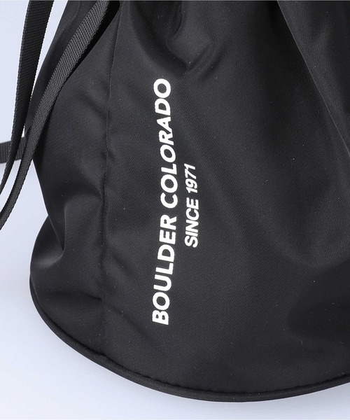 CAMP7（キャンプセブン）の「【CAMP7】ドロストショルダー（ショルダーバッグ・レディース・ブラック/グリーン・ONE SIZE）」の8枚目の写真