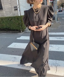Ameri | MEDI 2WAY PUFF SLEEVE DRESS(ワンピース)