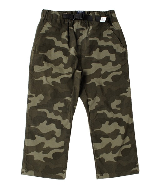 GLAZOS（グラソス）の「[テーパード]スーパーストレッチツイル・ベルトデザイン7分丈パンツ（その他パンツ・キッズ・マルチ/ベージュ/ブラック/ネイビー・160cm/140cm/130cm/170cm/150cm）」の4枚目の写真