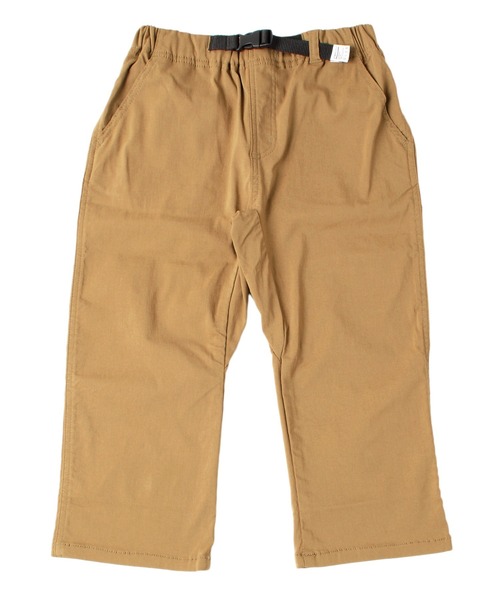 GLAZOS（グラソス）の「[テーパード]スーパーストレッチツイル・ベルトデザイン7分丈パンツ（その他パンツ・キッズ・マルチ/ベージュ/ブラック/ネイビー・160cm/140cm/130cm/170cm/150cm）」の5枚目の写真