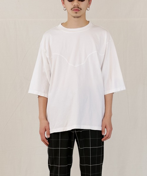 Iroquois（イロコイ）の「WESTERN C/S（Tシャツ/カットソー・メンズ・パープル/ホワイト/ブラック・2/3/1）」の2枚目の写真