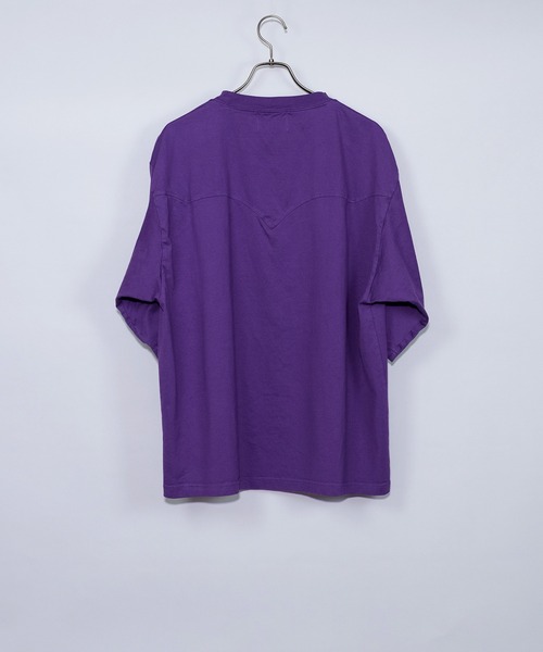 Iroquois（イロコイ）の「WESTERN C/S（Tシャツ/カットソー・メンズ・パープル/ホワイト/ブラック・2/3/1）」の9枚目の写真