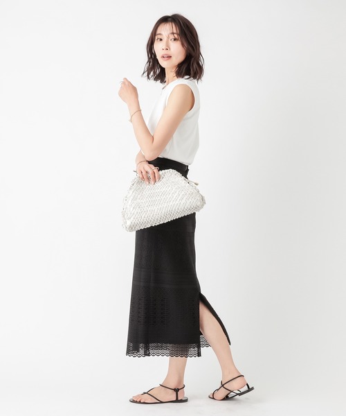 RIVE DROITE（リヴドロワ）の「クールタッチノースリカットソー（Tシャツ/カットソー・レディース・ブラック/オフホワイト/カーキ・FREE）」の13枚目の写真