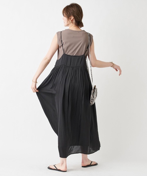 RIVE DROITE（リヴドロワ）の「クールタッチノースリカットソー（Tシャツ/カットソー・レディース・ブラック/オフホワイト/カーキ・FREE）」の12枚目の写真