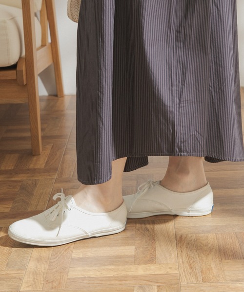 FORK&SPOON（フォークアンドスプーン）の「FORK&SPOON　シャツテイルギャザースカート（スカート・レディース・チャコールグレー/ライトブルー/ブラック・ONE）」の10枚目の写真