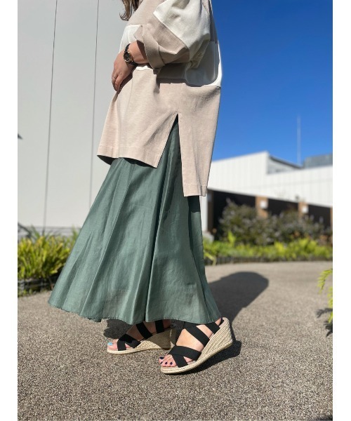 RIVE DROITE（リヴドロワ）の「クロスエスパサンダル（サンダル・レディース・ブラック/ベージュ・S/M/L）」の11枚目の写真