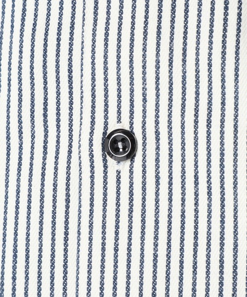 JOURNAL STANDARD relume（ジャーナルスタンダード　レリューム）の「CALIFORNIA ブッチャーシャツ（シャツ/ブラウス・メンズ・ホワイト/ホワイト系その他/ナチュラル・MEDIUM/LARGE）」の15枚目の写真