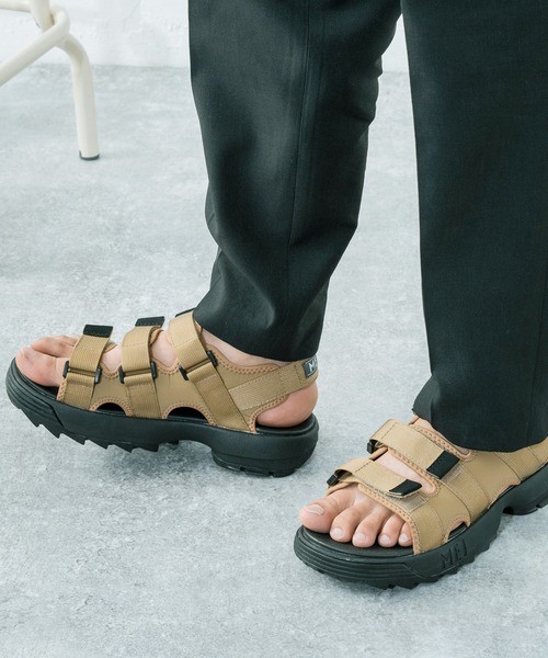 MEI(メイ)の「MEI Recycled nylon 3BELT SANDAL 3ベルト スポーツサンダル(サンダル・メンズ・ブラウン/ベージュ/オリーブ/ブラック/ネイビー・38/41/42/36/43/37)」の13枚目の写真
