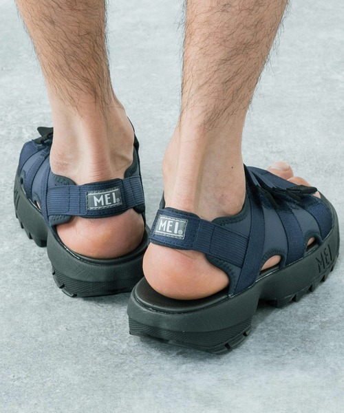 MEI(メイ)の「MEI Recycled nylon 3BELT SANDAL 3ベルト スポーツサンダル(サンダル・メンズ・ブラウン/ベージュ/オリーブ/ブラック/ネイビー・38/41/42/36/43/37)」の19枚目の写真