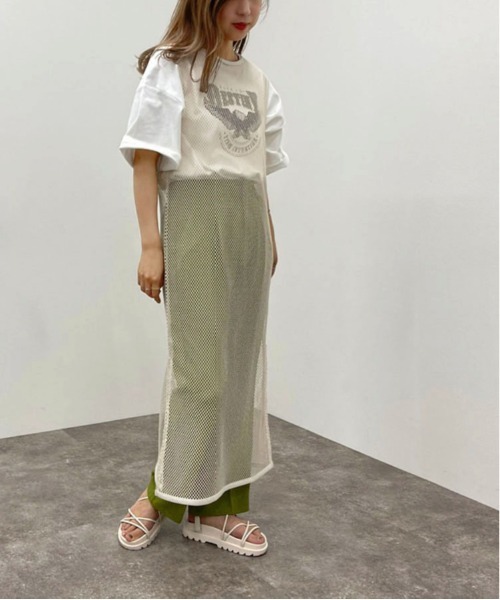 apres jour mignon(アプレジュールミニョン)の「メッシュワンピース 【ZOZOTOWN限定アイテム】(ワンピース・レディース・ブラック/アイボリー/ブルー・X-LARGE/フリー)」の20枚目の写真