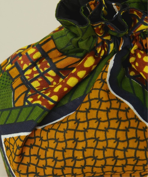 JOURNAL STANDARD relume（ジャーナルスタンダード　レリューム）の「AFRICAN BATIK ポーチ（ハンドバッグ・メンズ・ブラック/ブラウン/グリーン・FREE）」の13枚目の写真