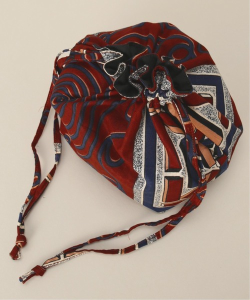 JOURNAL STANDARD relume（ジャーナルスタンダード　レリューム）の「AFRICAN BATIK ポーチ（ハンドバッグ・メンズ・ブラック/ブラウン/グリーン・FREE）」の9枚目の写真