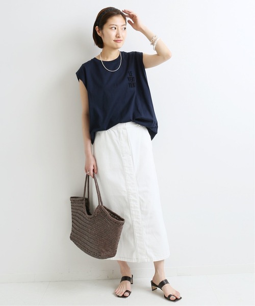 IENA（イエナ）の「LE VENT VERT ノースリーブTシャツ◇（Tシャツ