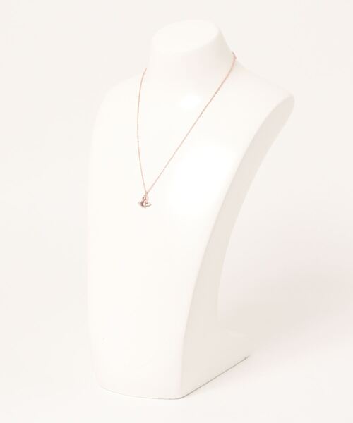 Vivienne Westwood（ヴィヴィアンウエストウッド）の「63020339-IM/ISMENE  PENDANT（ネックレス・レディース・ピンク/シルバー・FREE）」の4枚目の写真