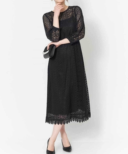 総レースワンピース ワンピース A V V アーヴェヴェ のファッション通販 Zozotown