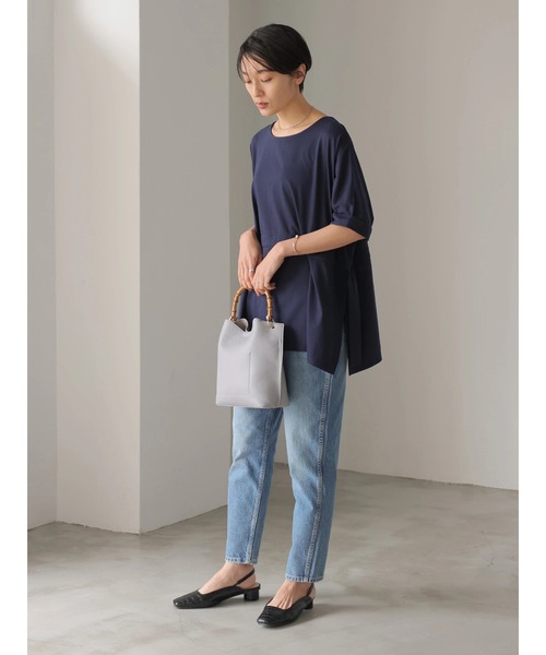 セール】サイドリボンドルマンカットプルオーバー ＊○（Tシャツ