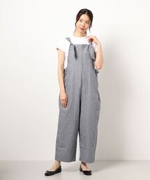 Samansa Mos2 | 後ろリボンサロペット(サロペット/オーバーオール)