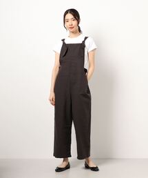 Samansa Mos2 | 後ろリボンサロペット(サロペット/オーバーオール)
