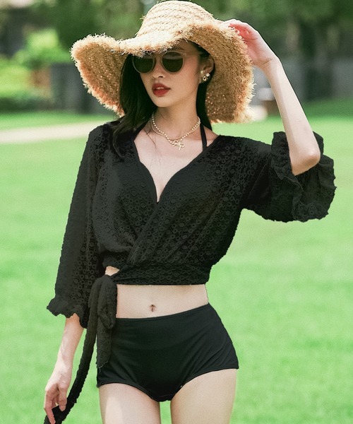 TeddyShop（テディショップ）の「レディース水着体型カバー ハイ