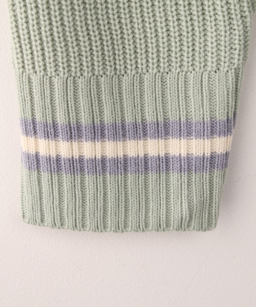 fd style（エフディ スタイル）の「【Chuzchuz】ルーズフィットVネックショートカーディガン（カーディガン/ボレロ・レディース・アイボリー/ミント/ライトパープル・FREE）」の22枚目の写真