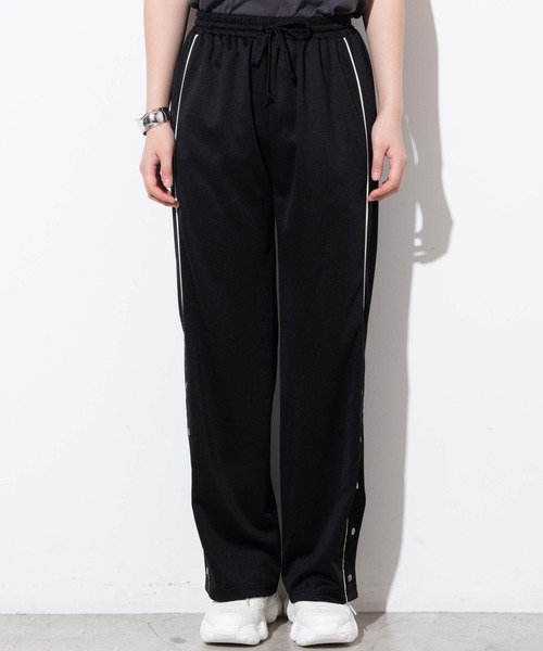 WEGO（ウィゴー）の「WEGO/サイドラインストレートパンツ（スラックス・レディース・ブラック・FREE）」の11枚目の写真