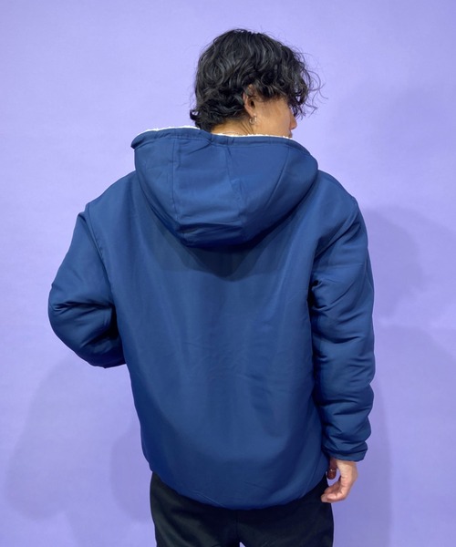 Quiksilver（クイックシルバー）の「QUIKSILVER/クイックシルバー リバーシブル ボアフリースジャケット QJK214000（その他アウター・メンズ・ベージュ/ホワイト・L/M）」の18枚目の写真