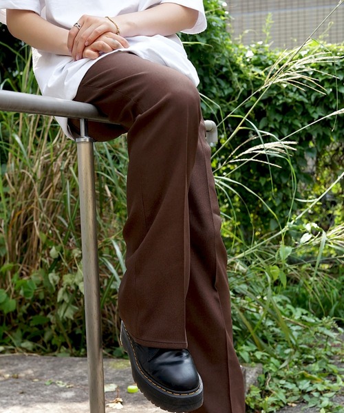 【JIEDA / ジエダ】 FLARE PANTS