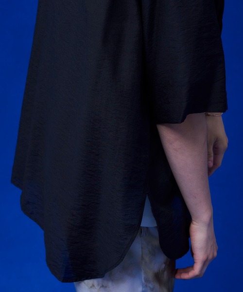 UNITED TOKYO(ユナイテッドトウキョウ)の「シアーミリタリー半袖シャツ(シャツ/ブラウス・メンズ・ブラック/ブラウン/イエロー・1/2)」の14枚目の写真