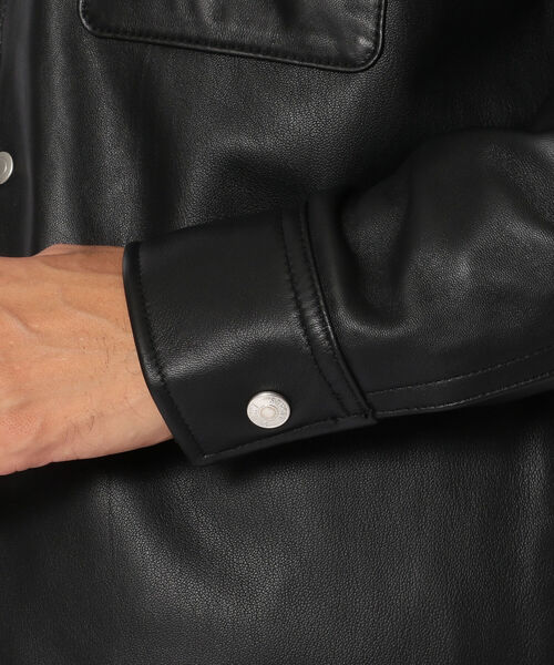 schott（ショット）の「Schott(ショット) LAMB LEATHER PATCH POCKET