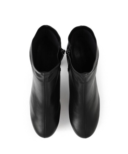 ESPERANZA（エスペランサ）の「◆【ラク盛りブーツ】ストレッチチャンキーヒール厚底ショートブーツ（ブーツ・レディース・ブラック/アイボリー/ブラウン系/こしょう色系/ブラック系/こしょう色系1/ネイビー系6/ブラウン系1/ブルー系・LL/S/M/L）」の13枚目の写真