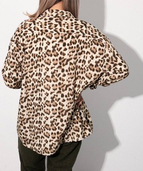 kutir（クティール）の「レギュラーカラー柄シャツ（シャツ/ブラウス・レディース・ベージュ/サックスブルー/イエロー/オレンジ/その他・FREE）」の7枚目の写真