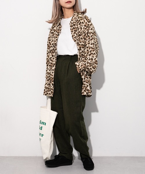 kutir（クティール）の「レギュラーカラー柄シャツ（シャツ/ブラウス・レディース・ベージュ/サックスブルー/イエロー/オレンジ/その他・FREE）」の9枚目の写真