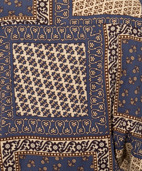 kutir（クティール）の「レギュラーカラー柄シャツ（シャツ/ブラウス・レディース・ベージュ/サックスブルー/イエロー/オレンジ/その他・FREE）」の17枚目の写真