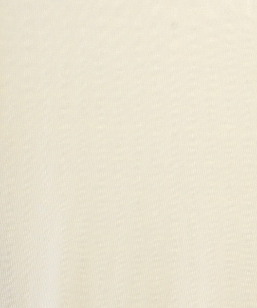 PORT BY ARK（ポートバイアーク）の「PORT BY ARK / ポートバイアーク：Henry neck LS T-shirt：PO10-T004[COR]（Tシャツ/カットソー・メンズ・アイボリー・1/2）」の8枚目の写真