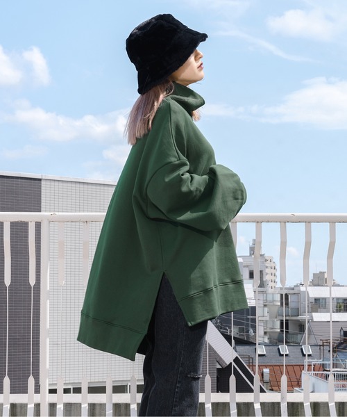 Ellno Loset(エルノロゼット)の「フェイクファーバケットハット(ハット・レディース・ブラック・FREE)」の3枚目の写真