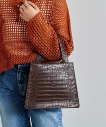 cepo | クロコアシメハンドバック　２WAY(ハンドバッグ)