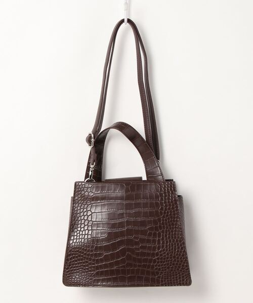 cepo（セポ）の「クロコアシメハンドバック　２WAY（ハンドバッグ・レディース・ブラック/ブラウン・FREE）」の13枚目の写真