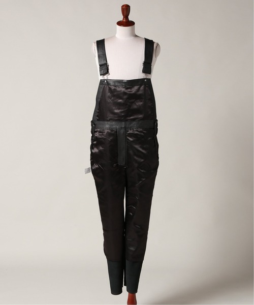 JOURNAL STANDARD（ジャーナルスタンダード）の「【TRISECT 2】カウレザー オールインワン（サロペット/オーバーオール・メンズ・ブラック・MEDIUM/LARGE）」の19枚目の写真
