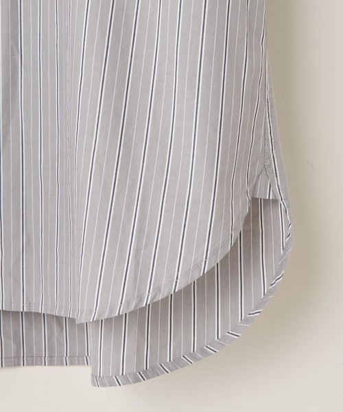 CIAOPANIC TYPY（チャオパニックティピー）の「タイプライター レギュラーカラーシャツ（シャツ/ブラウス・メンズ・グレー/オフホワイト・S/M/L）」の9枚目の写真