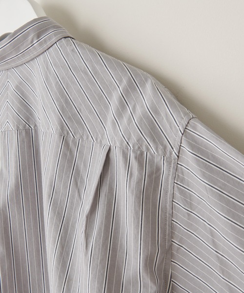 CIAOPANIC TYPY（チャオパニックティピー）の「タイプライター レギュラーカラーシャツ（シャツ/ブラウス・メンズ・グレー/オフホワイト・S/M/L）」の12枚目の写真