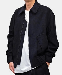STUDIO NICHOLSON | 【STUDIO NICHOLSON】 FELTED FINE WOOL MENS WOOL BOMBER(ブルゾン)
