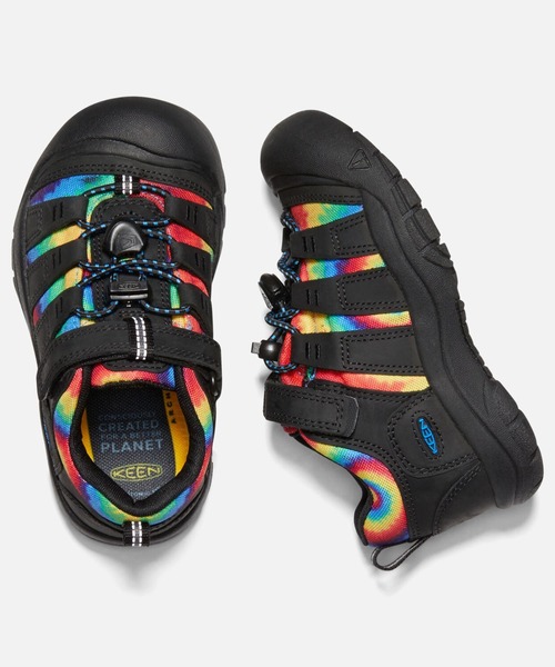 KEEN（キーン）の「NEWPORT SHOE / ニューポート シュー / キッズ スニーカー（スニーカー・キッズ・レインボー・18cm/15cm/16cm/19.5cm/17cm/18.5cm）」の4枚目の写真